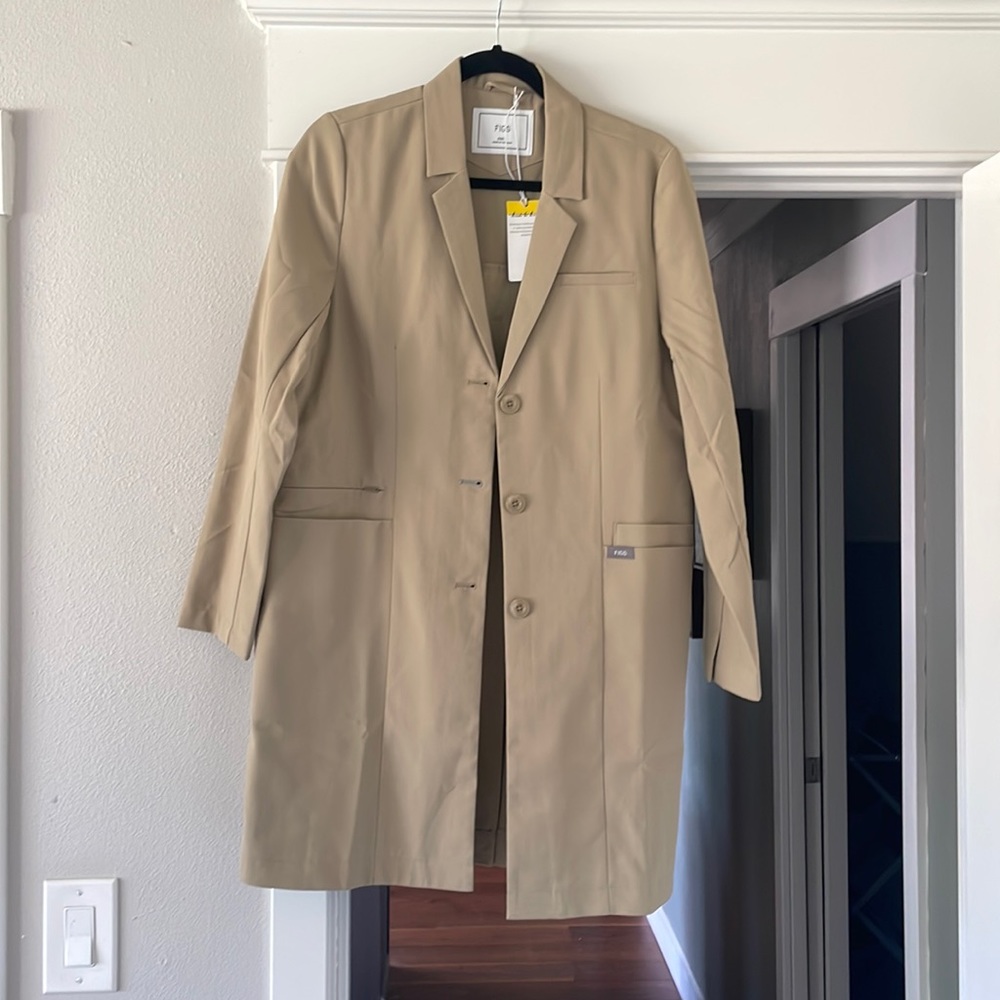 Figs Tan Trench Coat